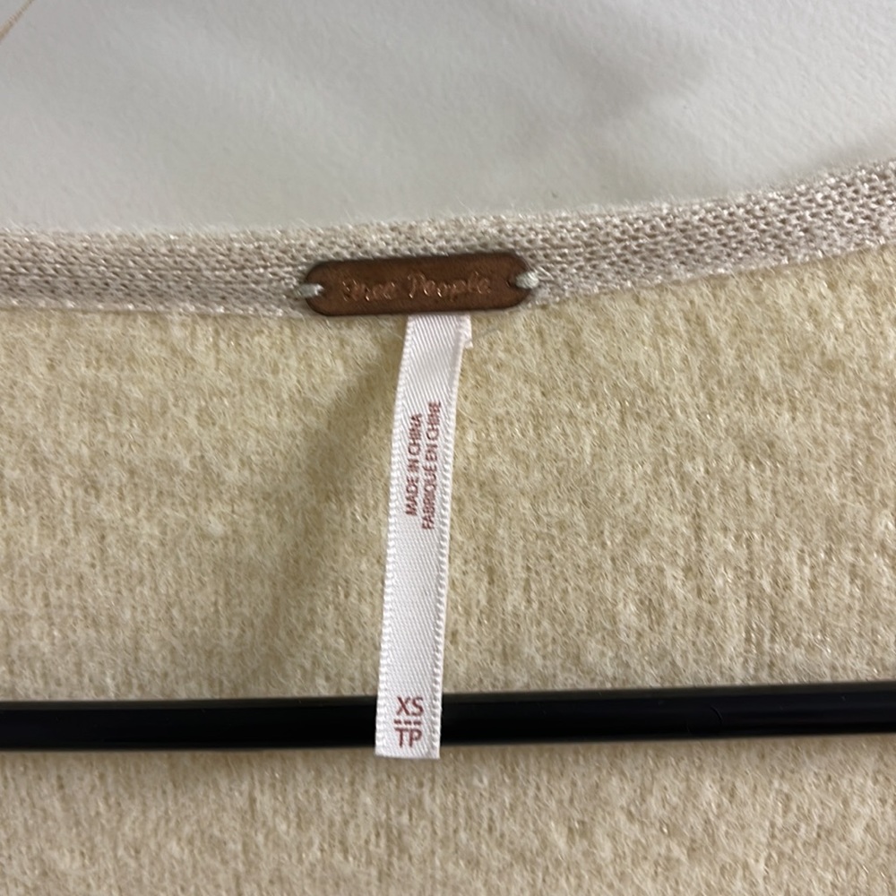 Free People Cropped Button Cardigan - Picture 2 of 6